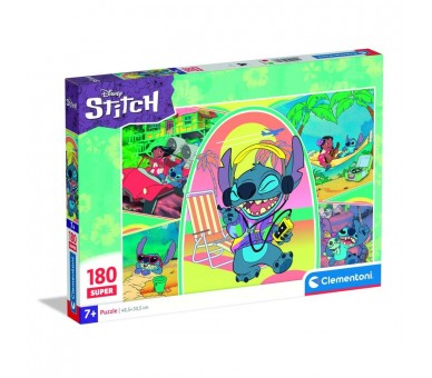 Puzzle super Stitch Disney 180pzs