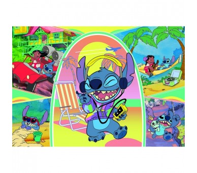 Puzzle super Stitch Disney 180pzs