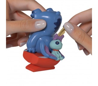 Blister 3 figuras Fidget Stitch Disney