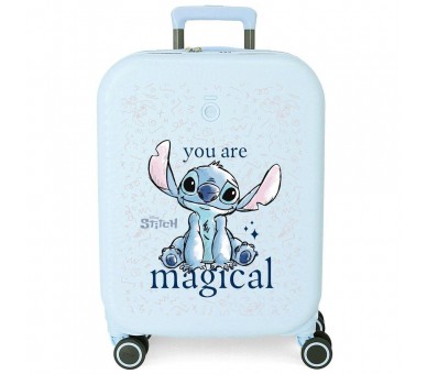 Maleta trolley ABS You Are Magical Stitch Disney 55cm