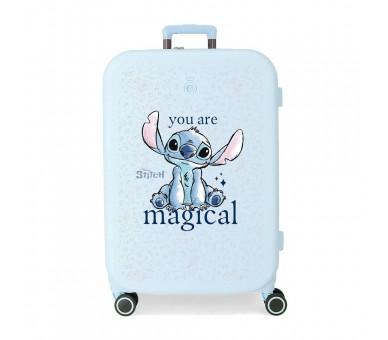 Maleta trolley ABS You Are Magical Stitch Disney 70cm