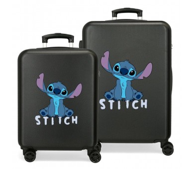 Set 2 Maletas trolley ABS cute Stitch Disney