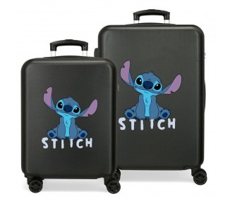 Set 2 Maletas trolley ABS cute Stitch Disney