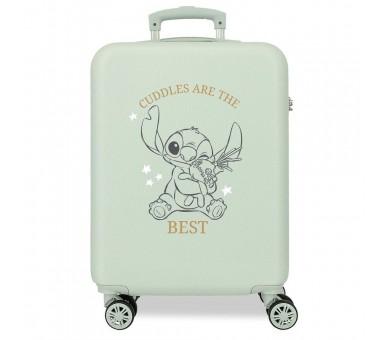 Maleta trolley ABS Cuddles Are the Best Stitch Disney 55cm