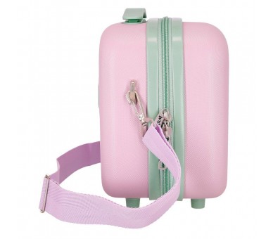 Neceser ABS Malva Stitch Disney adaptable