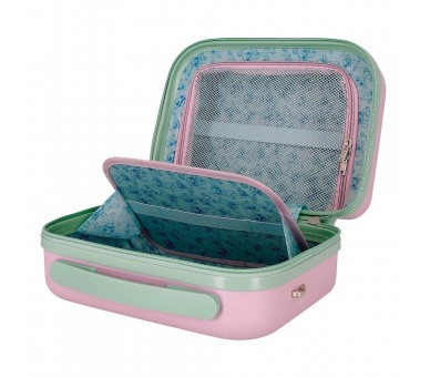 Neceser ABS Malva Stitch Disney adaptable