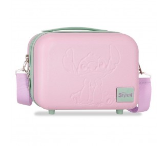 Neceser ABS Malva Stitch Disney adaptable