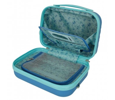 Neceser ABS Azulon Stitch Disney adaptable