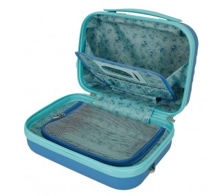 Neceser ABS Azulon Stitch Disney adaptable