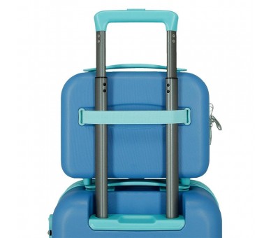 Neceser ABS Azulon Stitch Disney adaptable