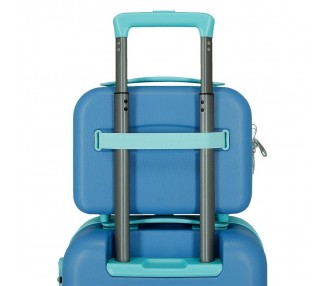 Neceser ABS Azulon Stitch Disney adaptable