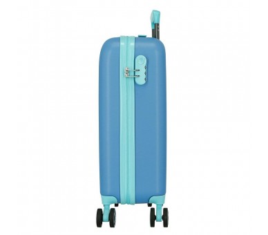 Maleta trolley ABS Azulon Stitch Disney 55cm
