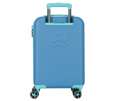 Maleta trolley ABS Azulon Stitch Disney 55cm
