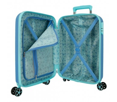 Maleta trolley ABS Azulon Stitch Disney 55cm