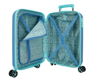 Maleta trolley ABS Azulon Stitch Disney 55cm
