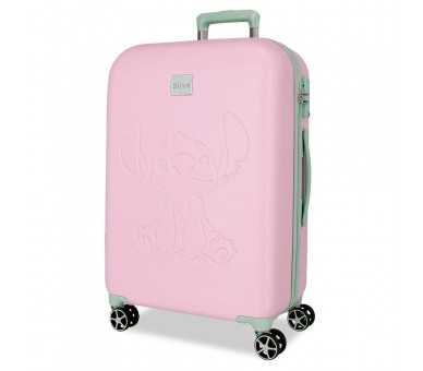 Maleta trolley ABS Malva Stitch Disney 60cm
