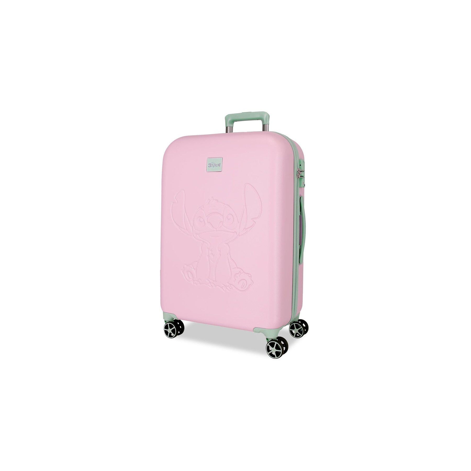Maleta trolley ABS Malva Stitch Disney 60cm