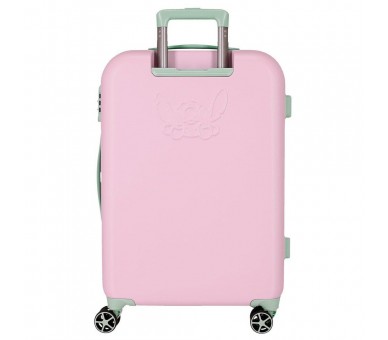 Maleta trolley ABS Malva Stitch Disney 60cm