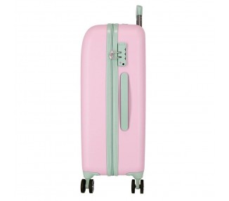 Maleta trolley ABS Malva Stitch Disney 60cm