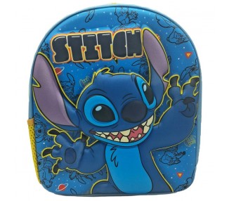 Mochila 3D Stitch Disney 30cm