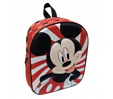 Mochila 3D Espiral Mickey Disney 29cm