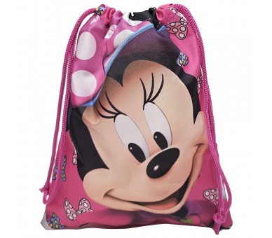 Saco merienda Lacitos Minnie Disney 25cm