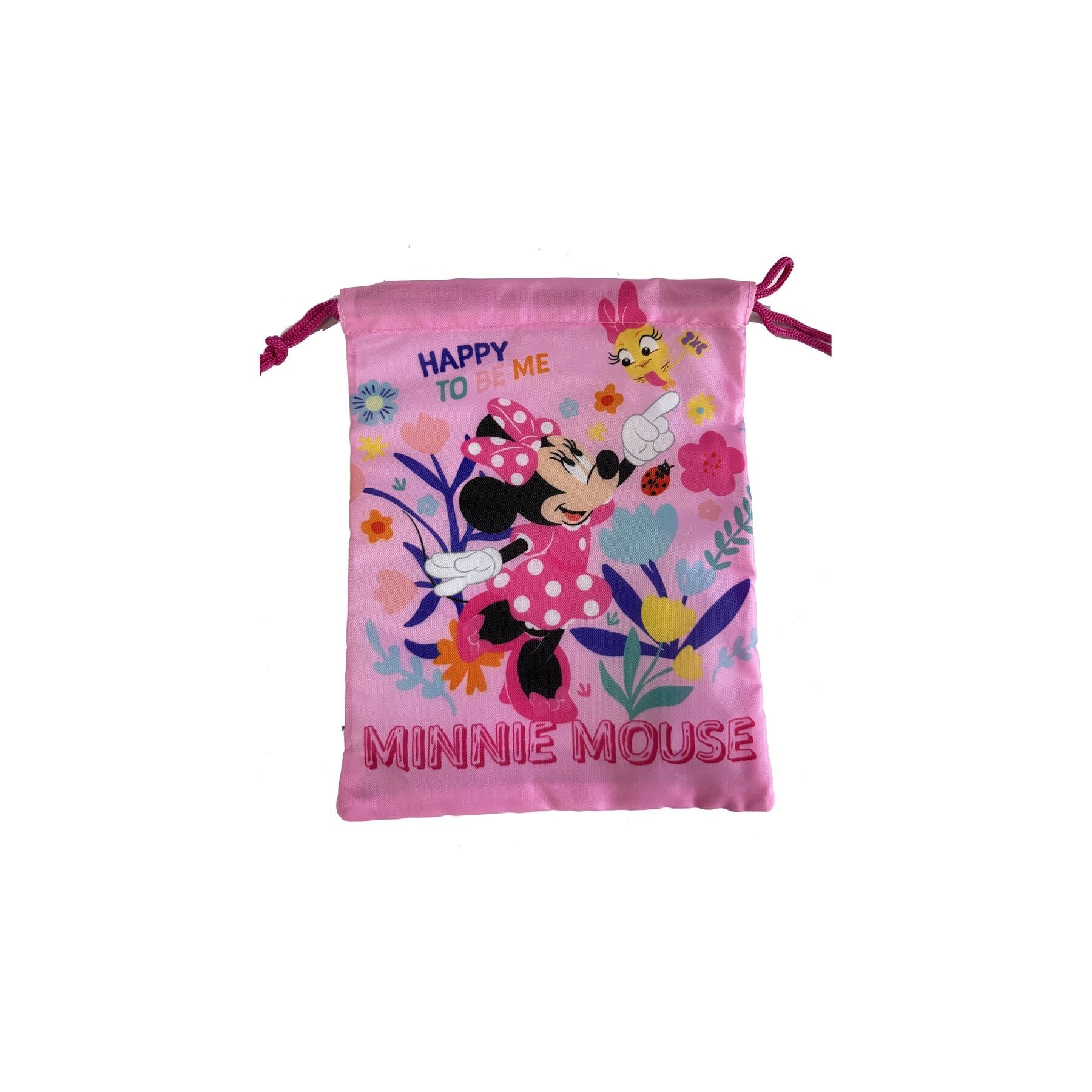 Saco merienda Pajaritos Minnie Disney 25cm