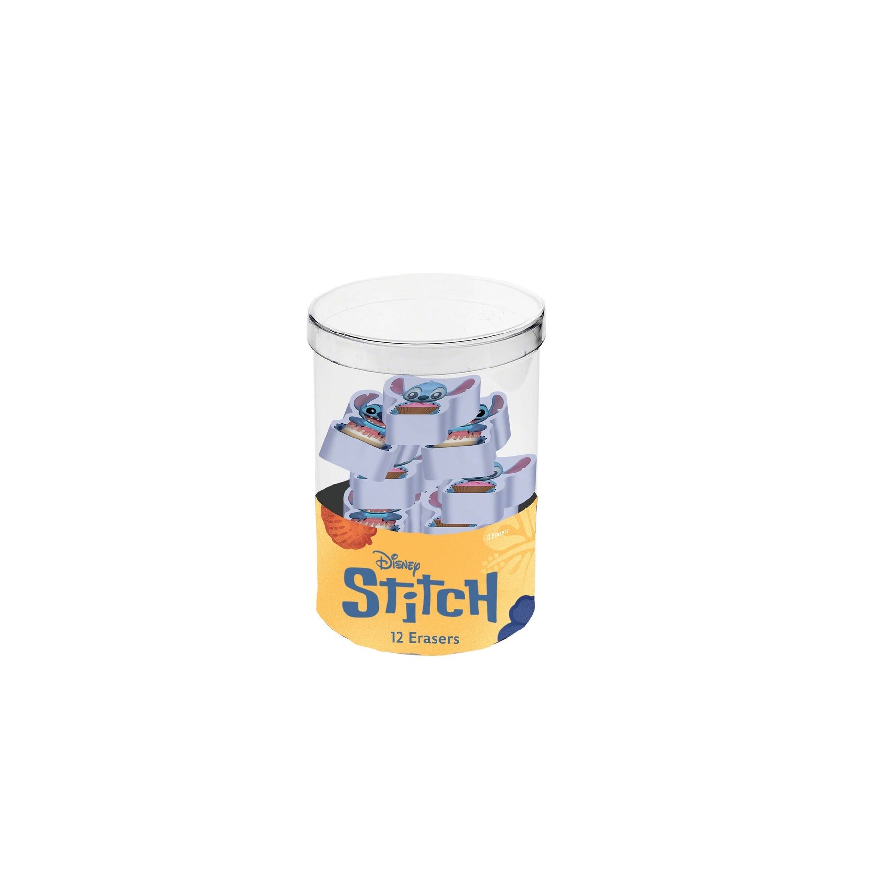 Cubo 12 Gomas Stitch Disney