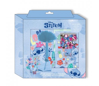 Set Diario Stitch Disney