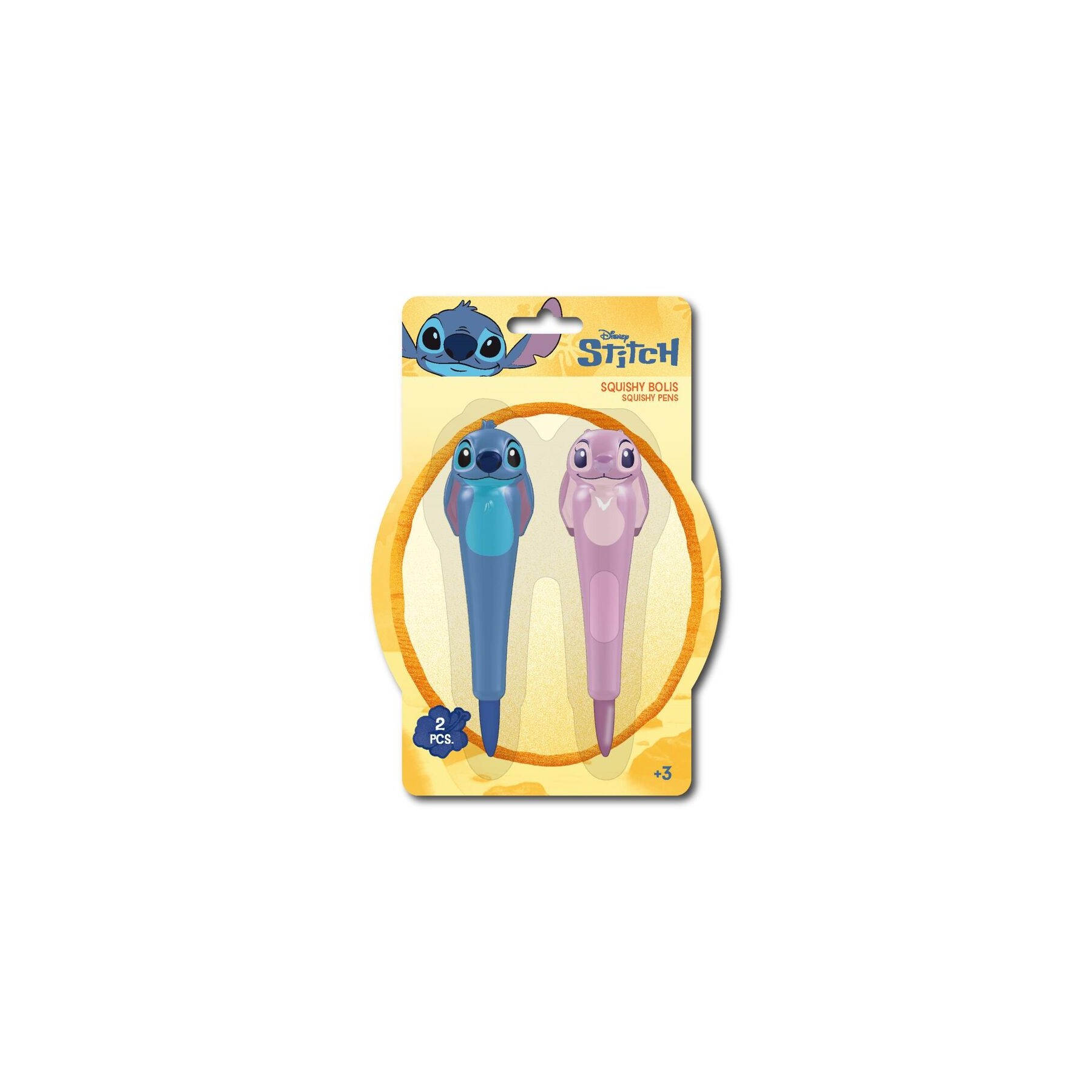 Blister 2 boligrafos Stitch Disney