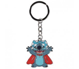 Llavero metal Superhero Stitch Disney