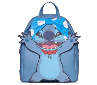 Mochila Superhero Stitch Disney 26cm