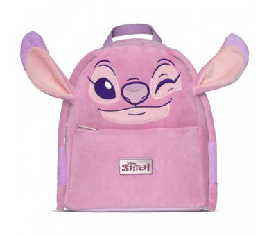 Mochila Angel Stitch Disney 26cm
