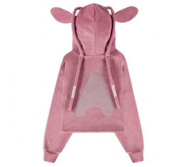 Sudadera capucha cropped Angel Stitch Disney