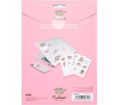 Set pegatinas reutilizables Pusheen