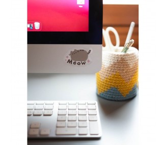 Set pegatinas reutilizables Pusheen