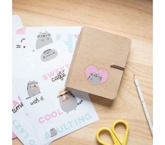 Set pegatinas reutilizables Pusheen