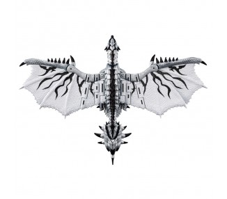 Figura Silver Rathalos Prime Monster Hunter Transformers 13cm