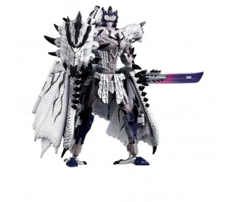 Figura Silver Rathalos Prime Monster Hunter Transformers 13cm