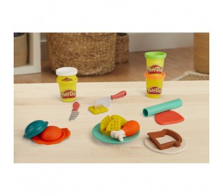 Primeras creaciones del pequeño chef Play-Doh