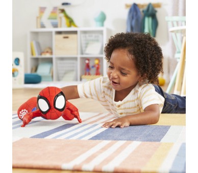 Muñeco peluche Spidey Baila y Gatea Spidey and His Amazing Friends Marvel