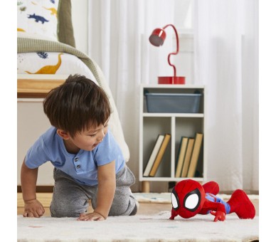 Muñeco peluche Spidey Baila y Gatea Spidey and His Amazing Friends Marvel