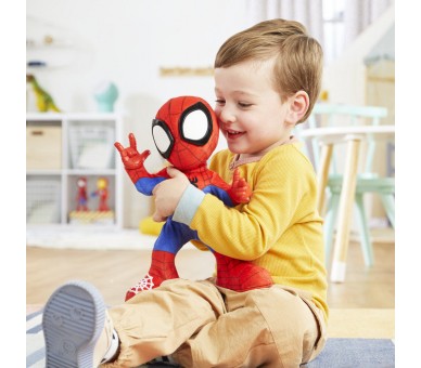 Muñeco peluche Spidey Baila y Gatea Spidey and His Amazing Friends Marvel