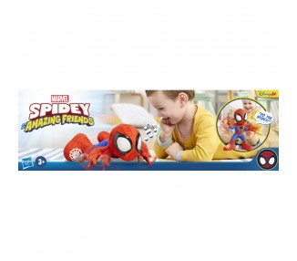 Muñeco peluche Spidey Baila y Gatea Spidey and His Amazing Friends Marvel