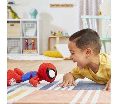 Muñeco peluche Spidey Baila y Gatea Spidey and His Amazing Friends Marvel