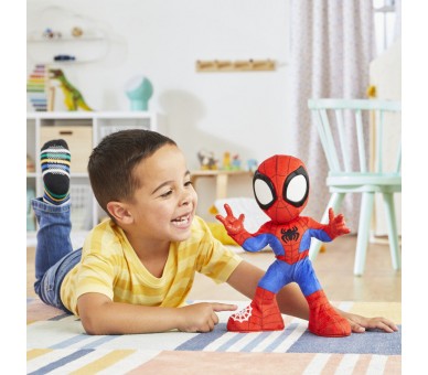 Muñeco peluche Spidey Baila y Gatea Spidey and His Amazing Friends Marvel