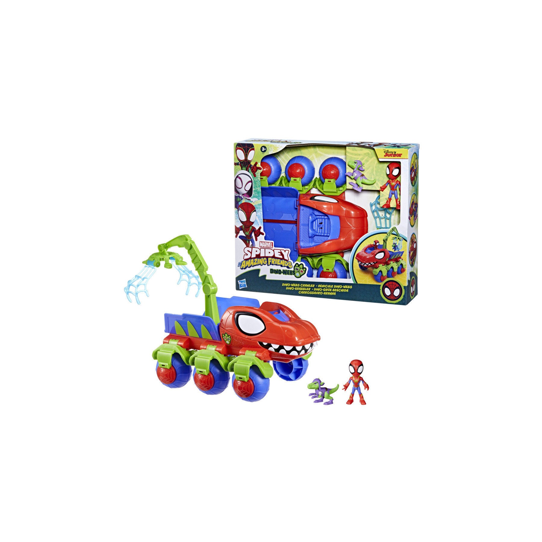 Dino-grua aracnida Spidey and His Amazing Friends Marvel