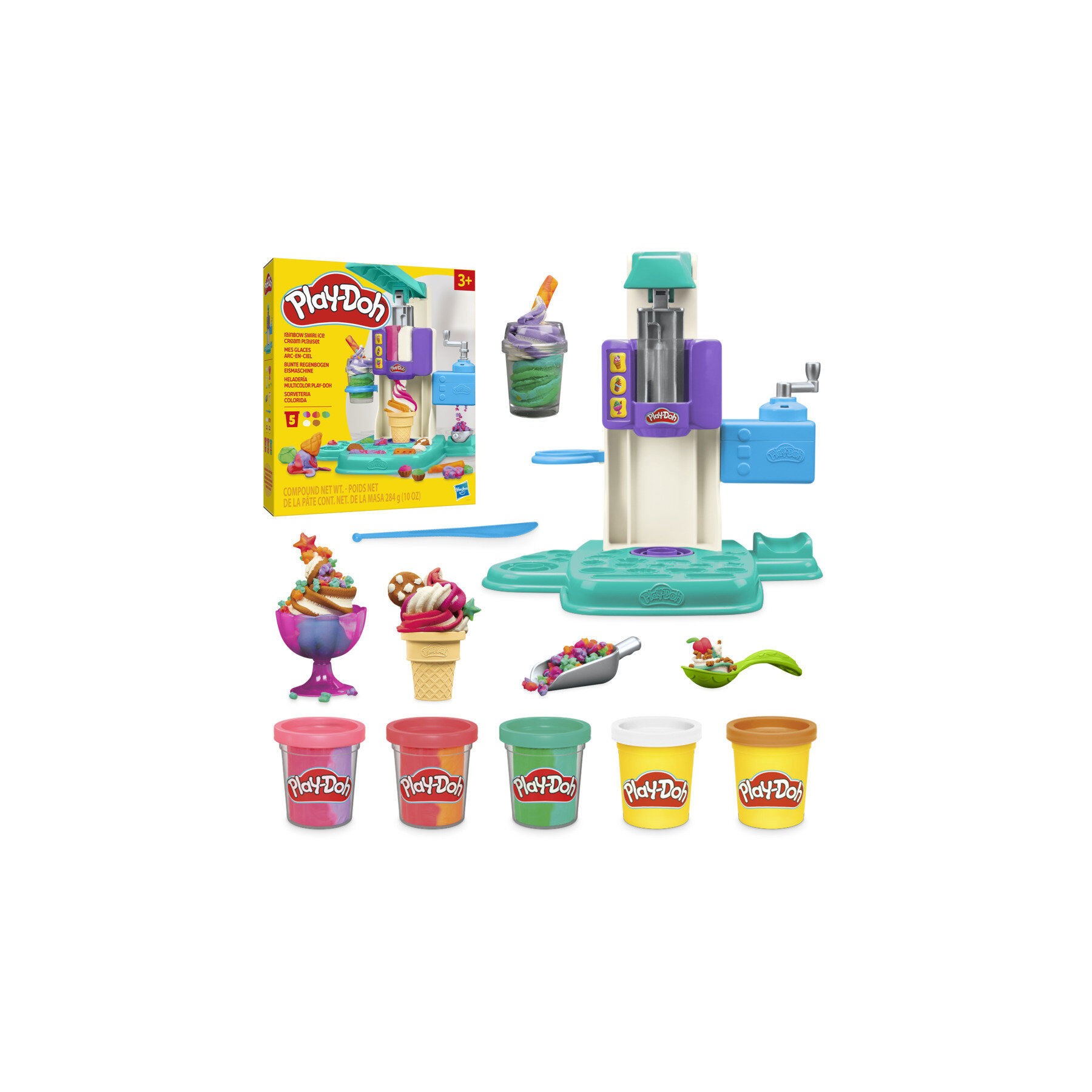 Heladeria multicolor Play-Doh