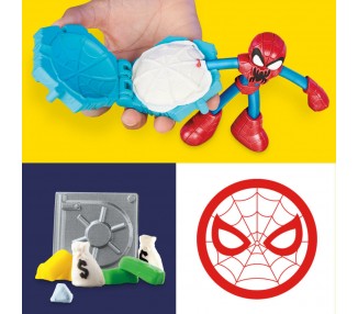 Lanza y atrapa Spiderman Marvel Play-Doh