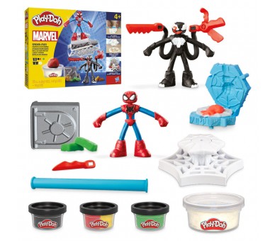 Lanza y atrapa Spiderman Marvel Play-Doh